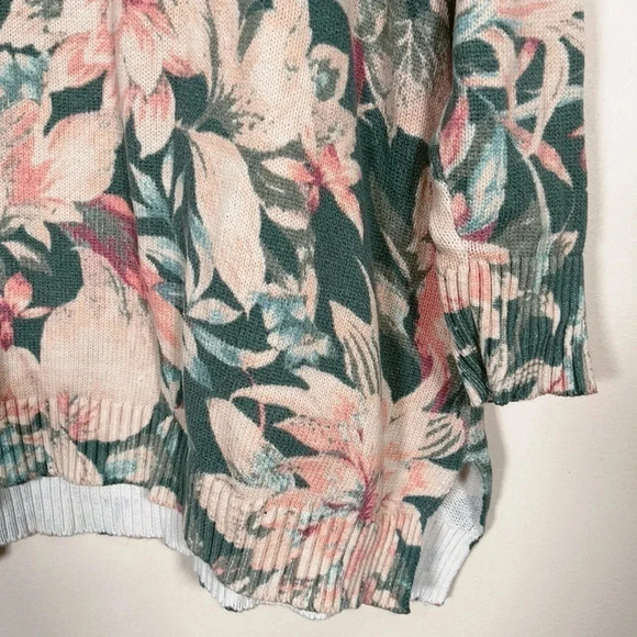 SHOW ME YOUR MUMU |  FIRESIDE PETAL PINES KNIT SWEATER - Picture 9 of 15